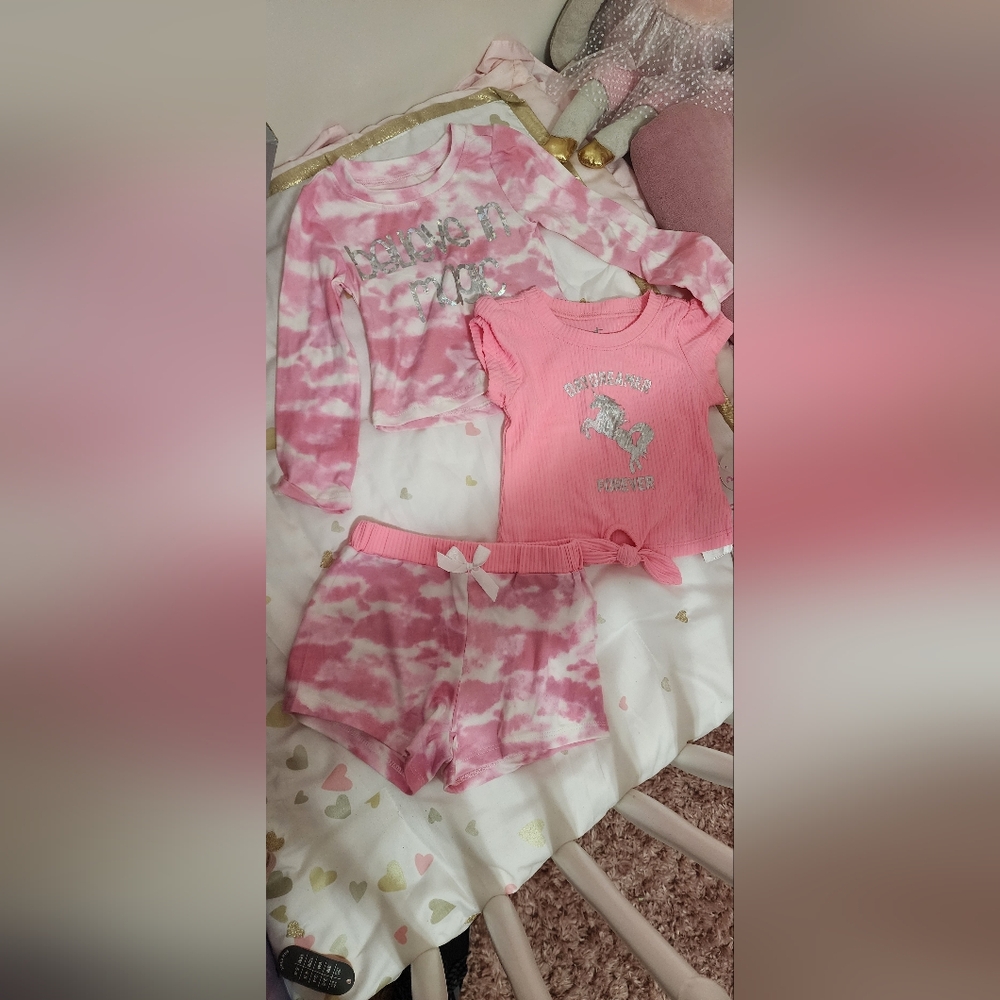 Sweet Dreams Baby Girl 3 Piece Set Unicorn NWT